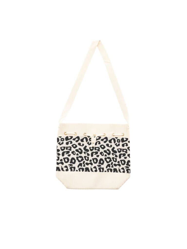 achtgrad. Dinklage Zwillingsherz Kurt Kölln Crossbody Tasche leo schwarz beige