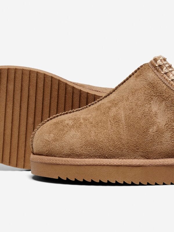 Teddy Slipper | cognac