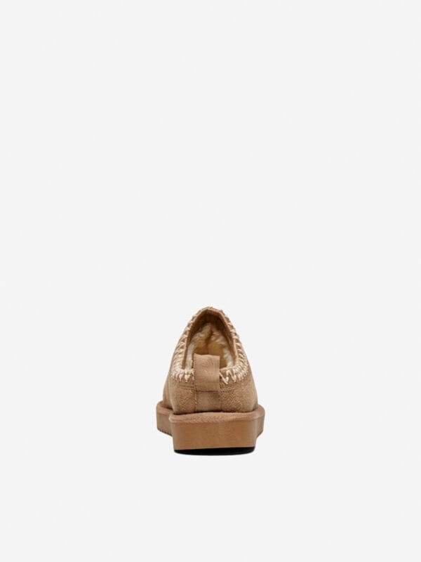 Teddy Slipper | cognac