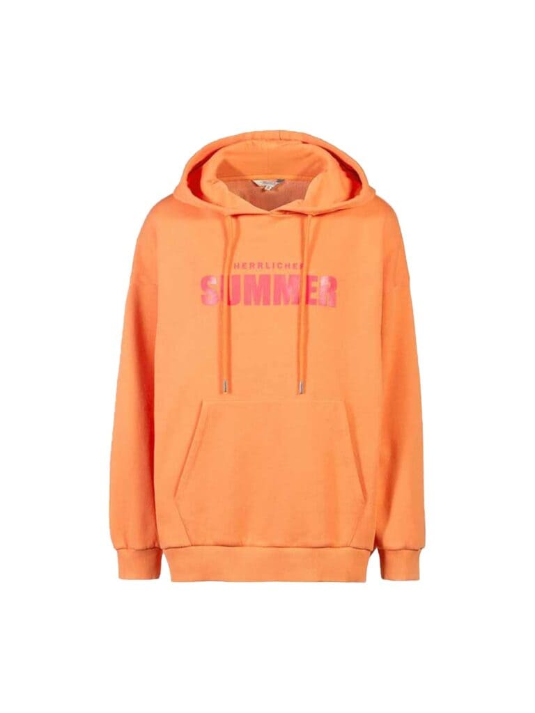 achtgrad. Dinklage Herrlicher Hoodie orange neon pink HERRLICHER SUMMER