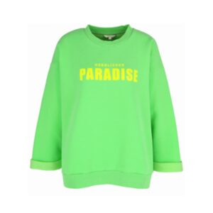 achtgrad. Dinklage Herrlicher Sweatshirt HERRLICHER PARADISE neon grün / gelb