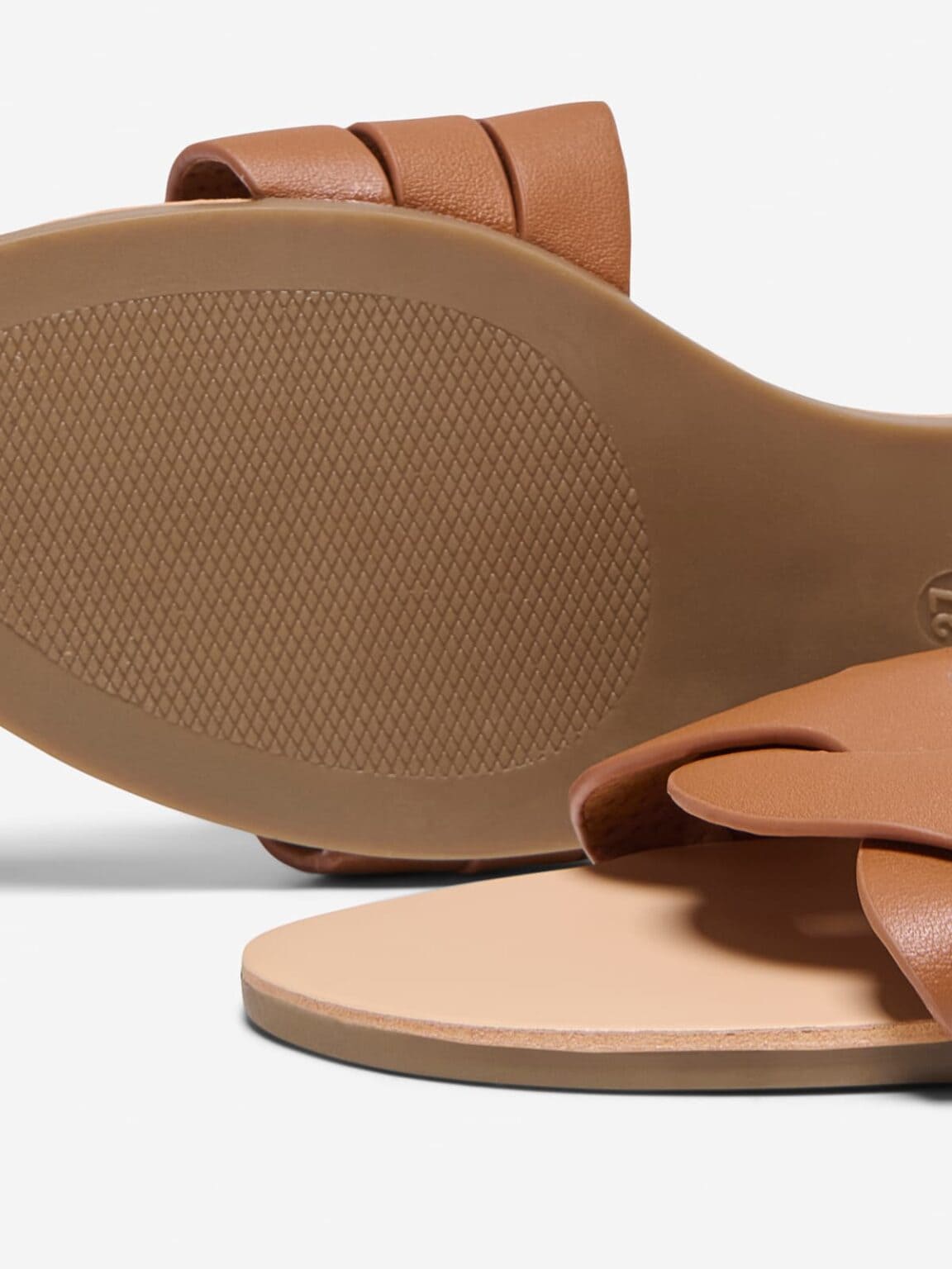 achtgrad. Dinklage ONLY shoes Slipper Feli cognac