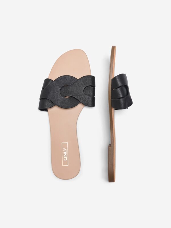 achtgrad. Dinklage ONLY shoes Slipper Feli schwarz