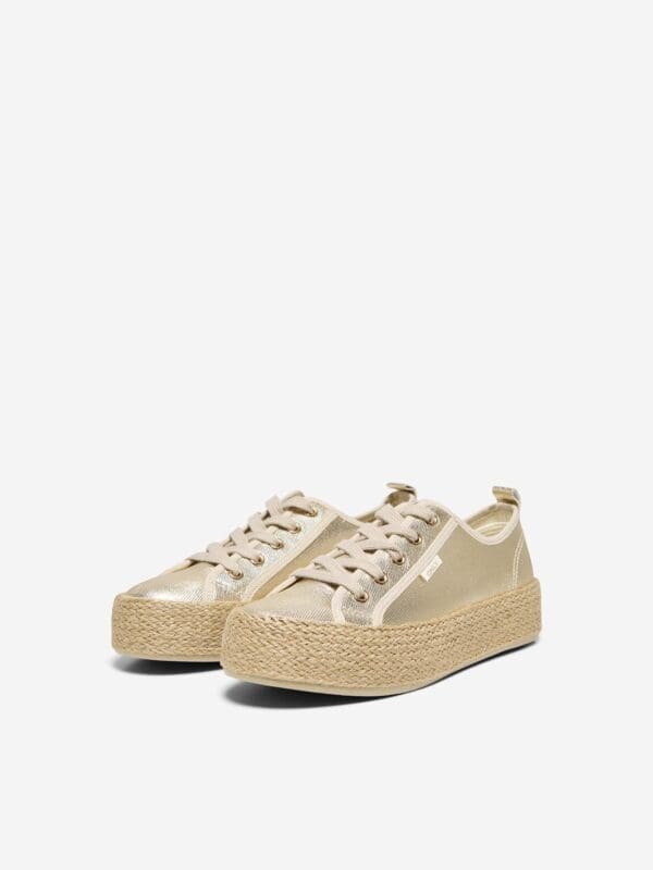 Espadrille | Gold