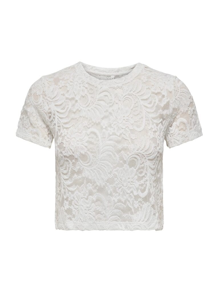 achtgrad. Dinklage Shirt Top cropped Alba Spitze