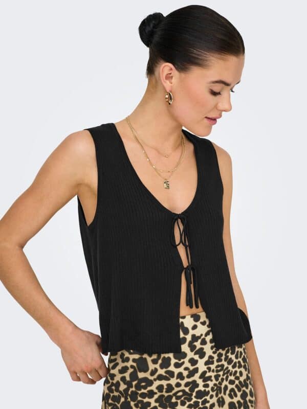 achtgrad. Dinklage Stricktop schwarz