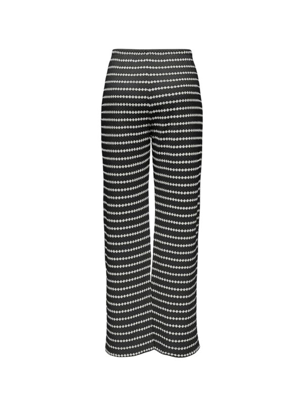 achtgrad. Dinklage Häkelhose ONLEVA STRIPE WIDE LEG ONLY