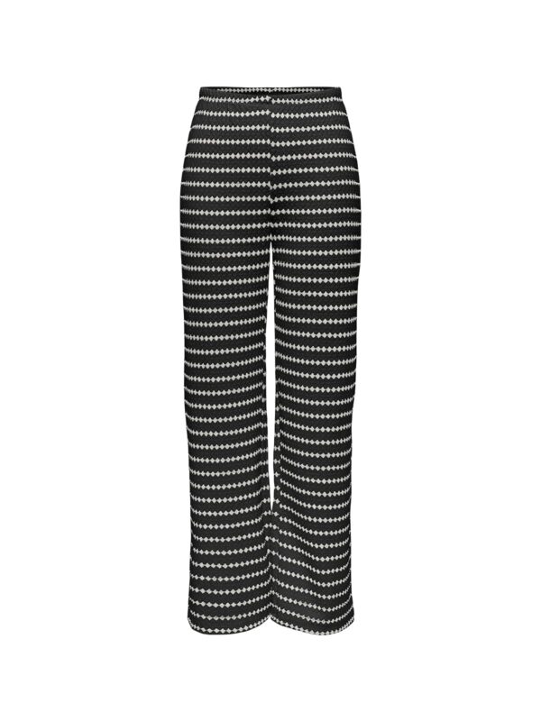 achtgrad. Dinklage Häkelhose ONLEVA STRIPE WIDE LEG ONLY