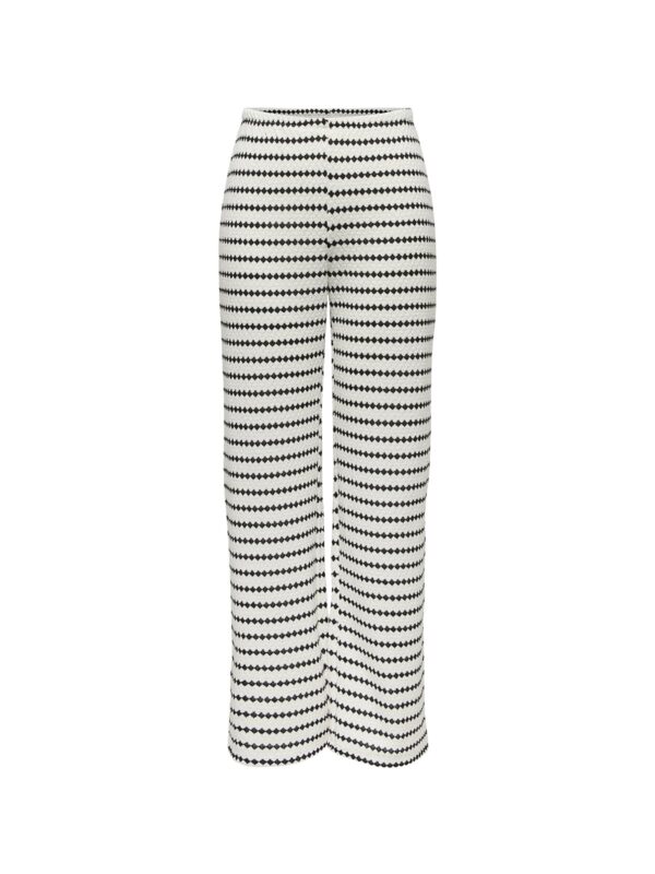achtgrad. Dinklage Häkelhose ONLEVA STRIPE WIDE LEG ONLY