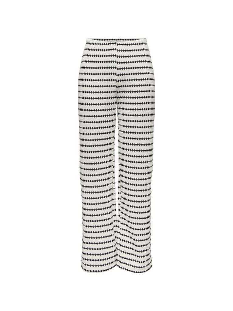 achtgrad. Dinklage Häkelhose ONLEVA STRIPE WIDE LEG ONLY