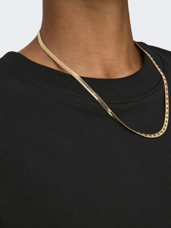 achtgrad. Dinklage ONLMONJA Basic T-Shrit schwarz