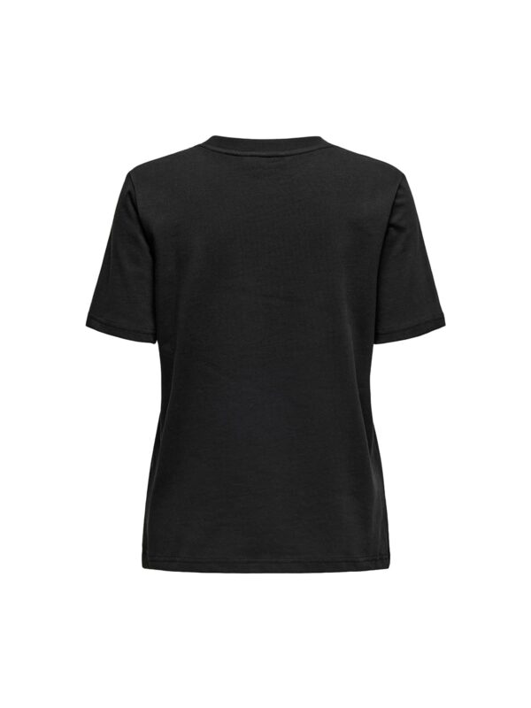 achtgrad. Dinklage ONLMONJA Basic T-Shrit schwarz