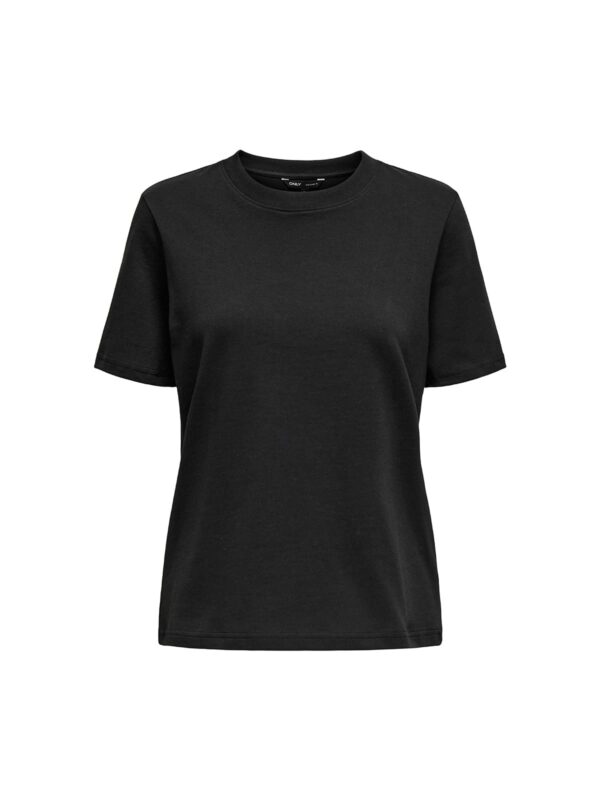 achtgrad. Dinklage ONLMONJA Basic T-Shrit schwarz