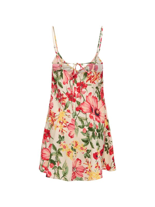 achtgrad. Dinklage ONLRILLA Kleid allover print cloud dancer