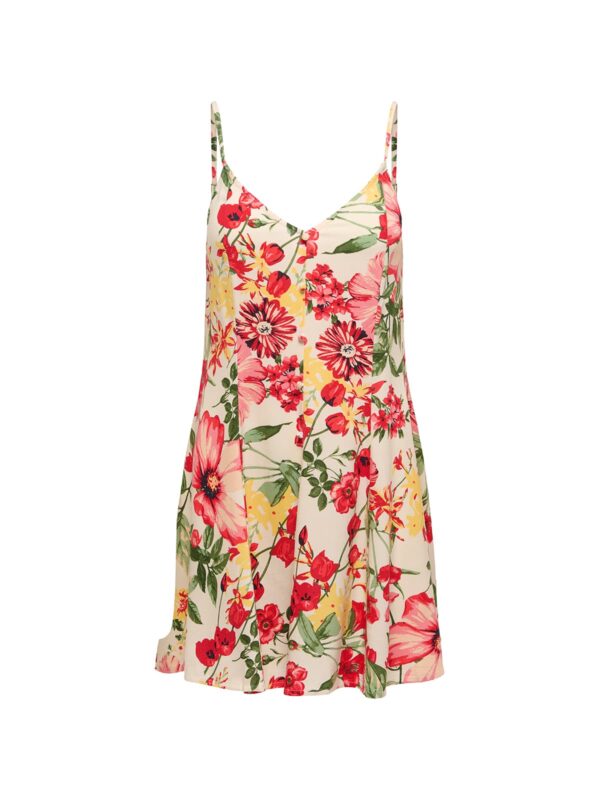 achtgrad. Dinklage ONLRILLA Kleid allover print cloud dancer