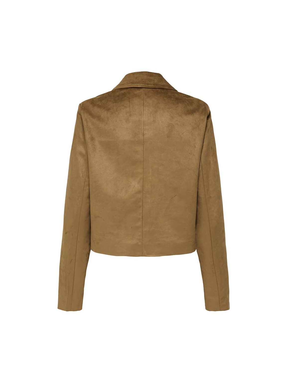 achtgrad. Dinklage Wildleder Jacke Tulip cognac