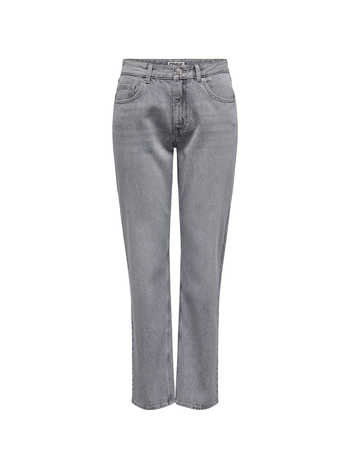 achtgrad. Dinklage ONLLUMI MW mom straight medium grey denim Jeans