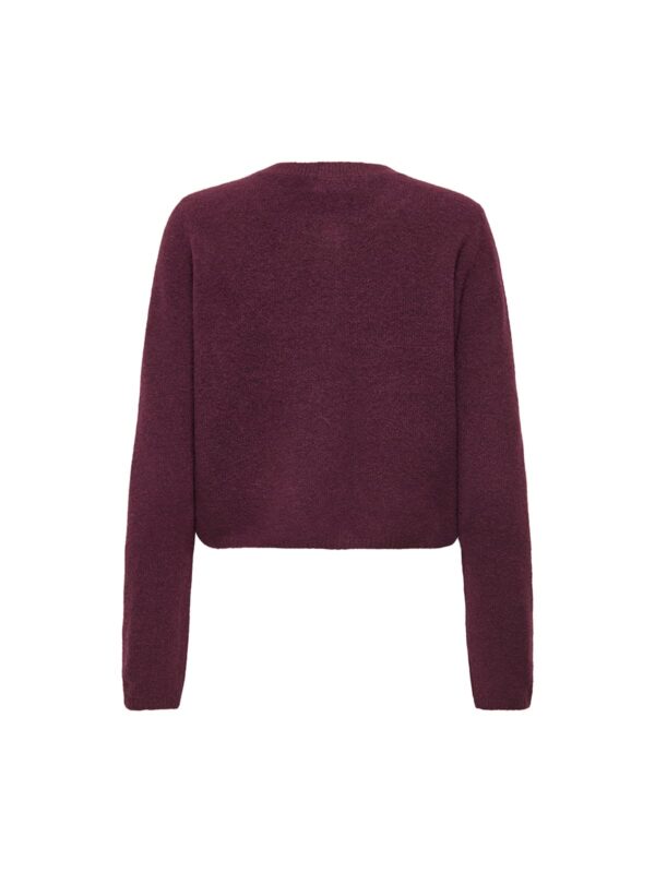 achtgrad. Dinklage Strickjacke JDYCHLOE winetasting bordeaux