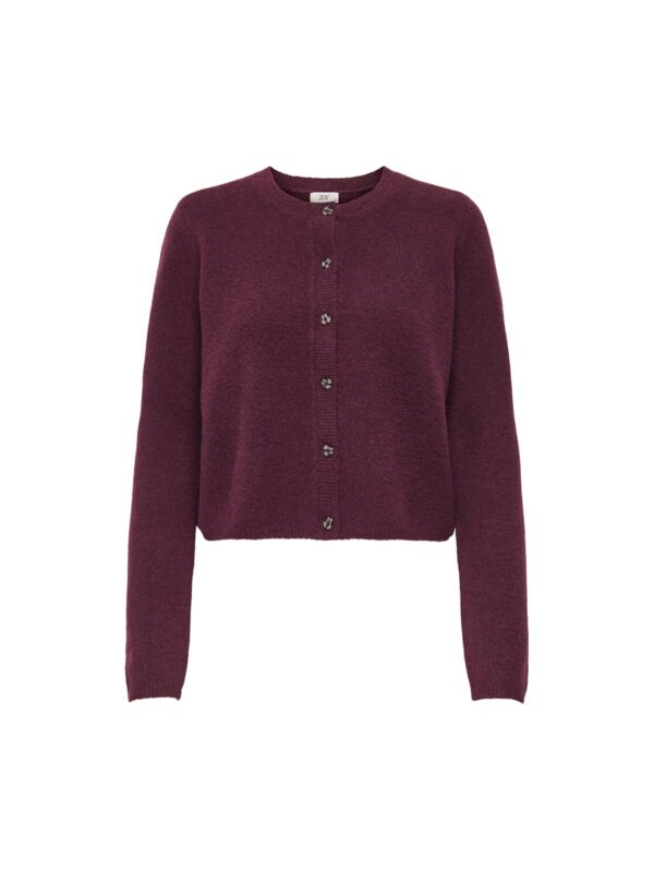 achtgrad. Dinklage Strickjacke JDYCHLOE winetasting bordeaux