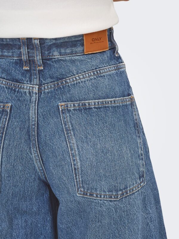 achtgrad. Dinklage Only Barrel Jeans Taylor 15352198 dark blue denim