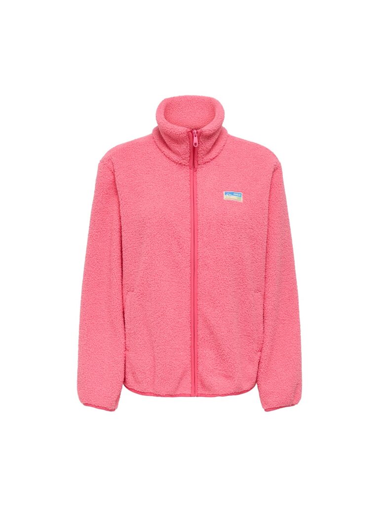 achtgrad. Dinklage Teddyjacke Teddyfelljacke ONLEVA LIFE TEDDY JACKET 15350283 pink lemonade