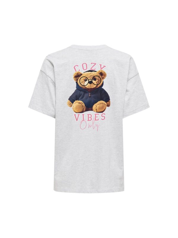 achtgrad. Dinklage ONLY ONLVIVVI LIFE Shirt Teddybär 15346761 cozy times
