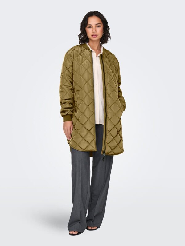 achtgrad. Dinklage ONLJESSICA Steppmantel Mantel khaki