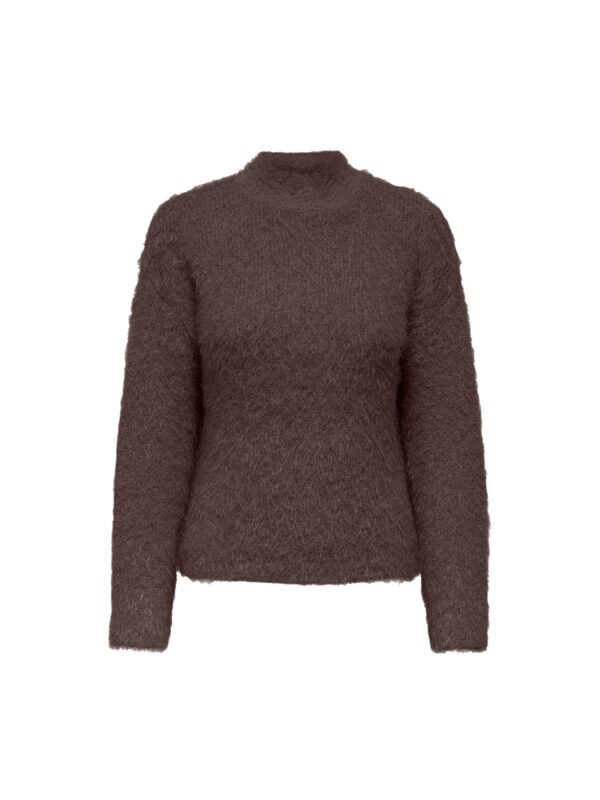 achtgrad. Dinklage ONLLULU Pullover seal brown
