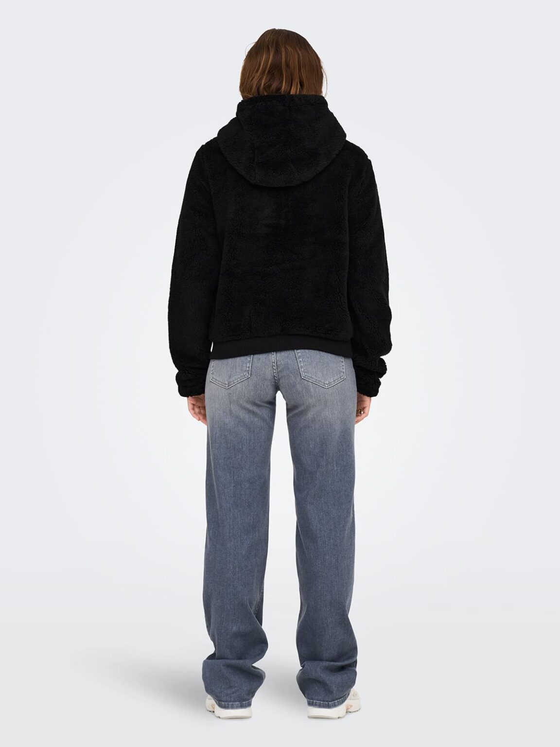 achtgrad. Dinklage ONLNEWANNA Teddyjacke black