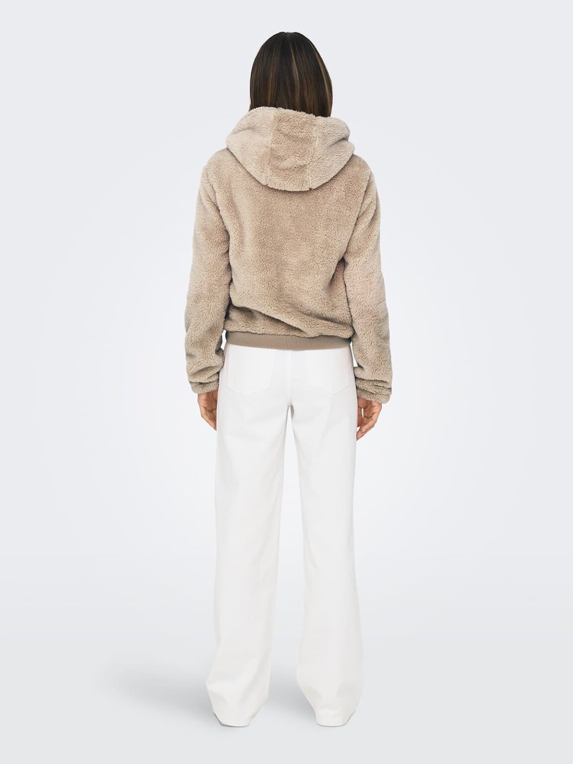 achtgrad. Dinklage ONLNEWANNA Teddyjacke humus
