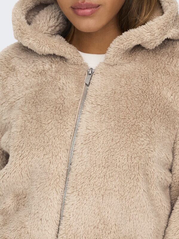 achtgrad. Dinklage ONLNEWANNA Teddyjacke humus