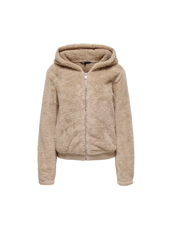achtgrad. Dinklage ONLNEWANNA Teddyjacke humus