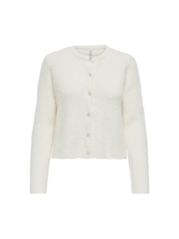 achtgrad. Dinklage ONLPETRA Strickjacke Cardigan cloud dancer