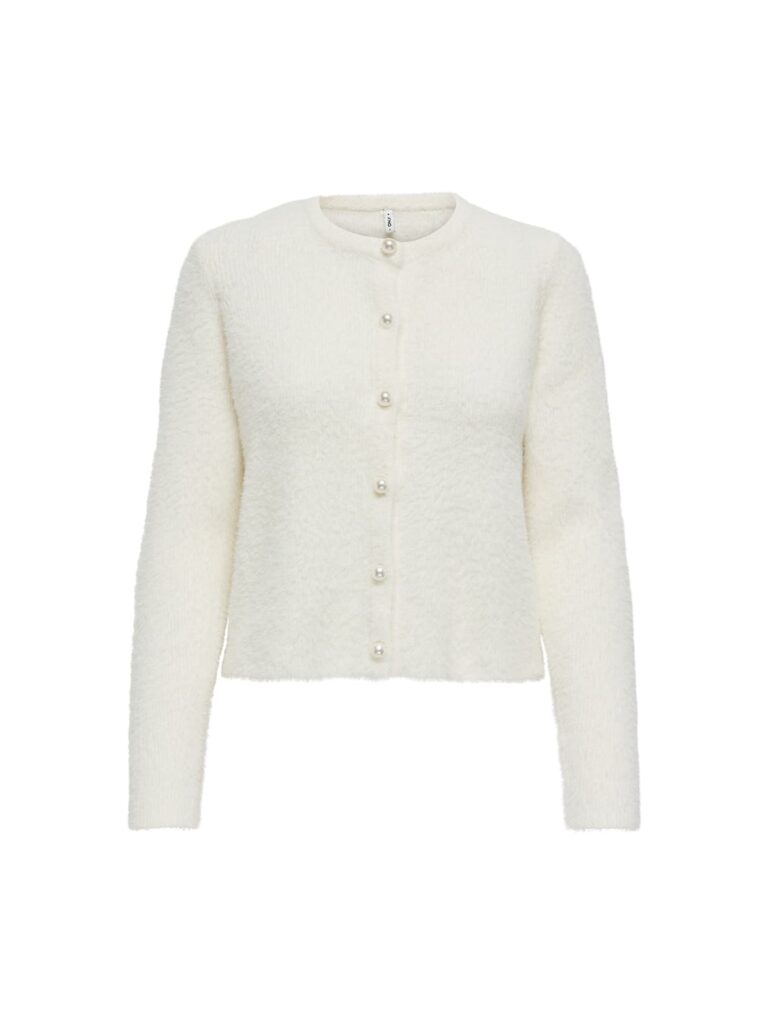 achtgrad. Dinklage ONLPETRA Strickjacke Cardigan cloud dancer