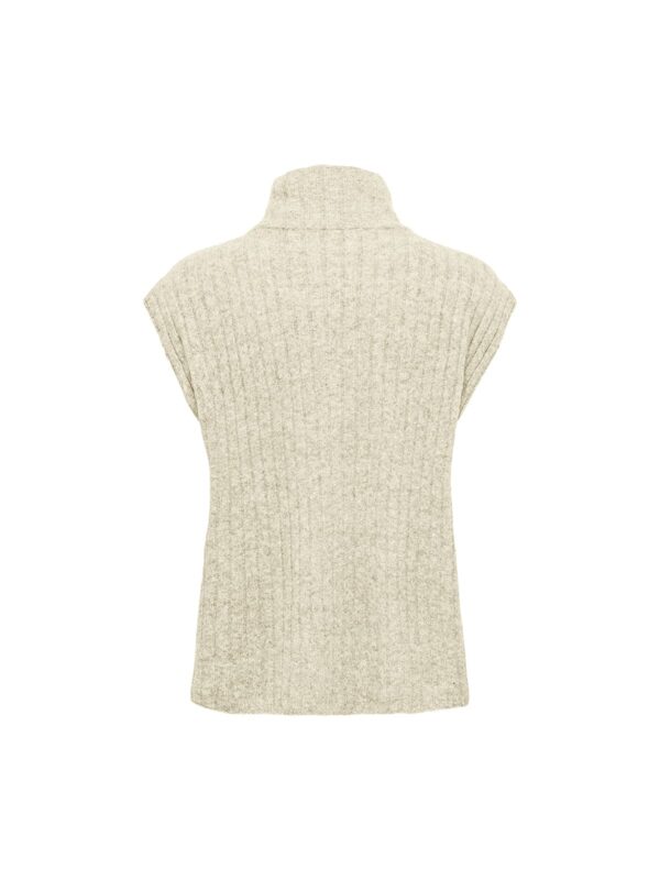 achtgrad. Dinklage Pullover Weste Pullunder ONLJEANETT birch melange