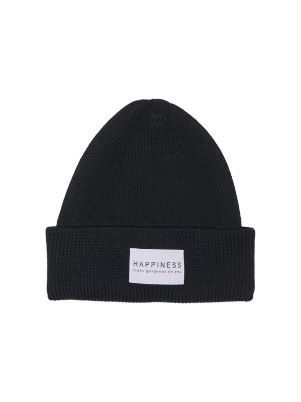 achtgrad. Dinklage ONLALPHA Strickmütze Beanie schwarz