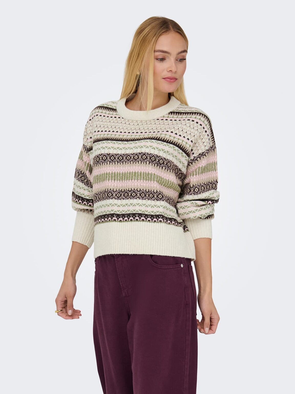 achtgrad. Dinklage ONLARIANNE Strickpullover jaquard