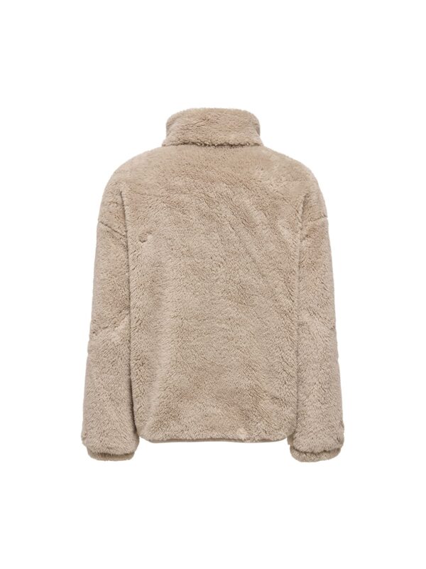 achtgrad. Dinklage ONLY ONLCONTACT Jacke Plüschjacke humus