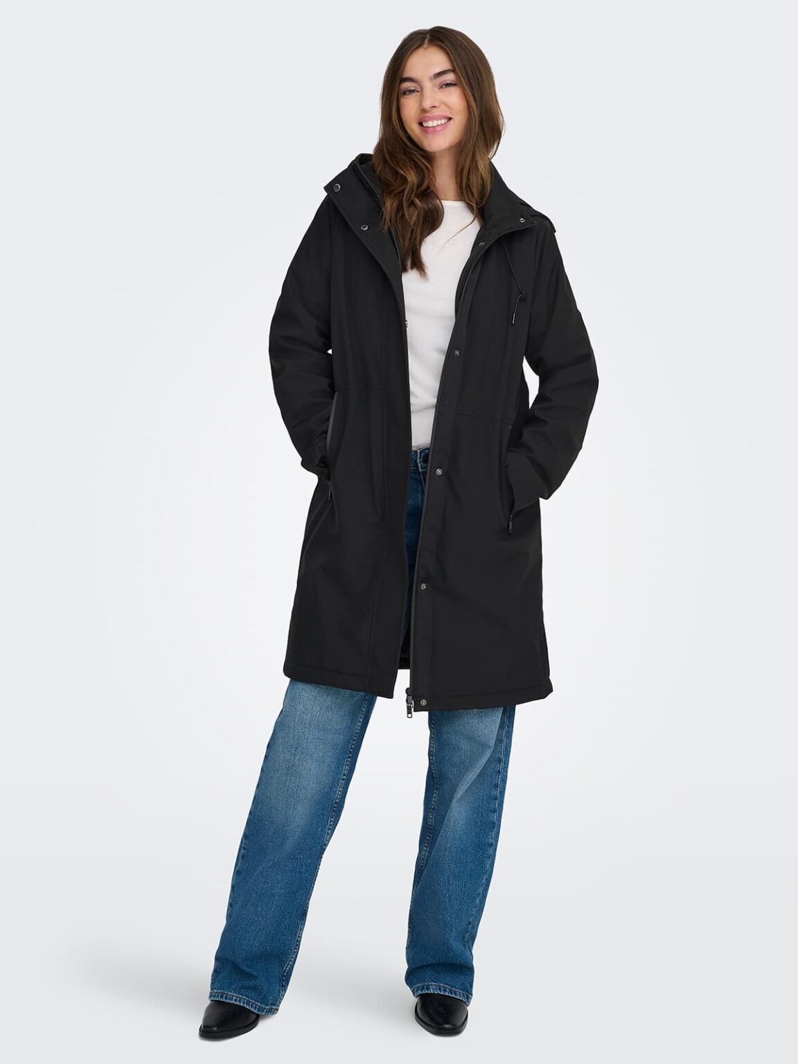 achtgrad. Dinklage ONLY ONLKARA Parka black schwarz
