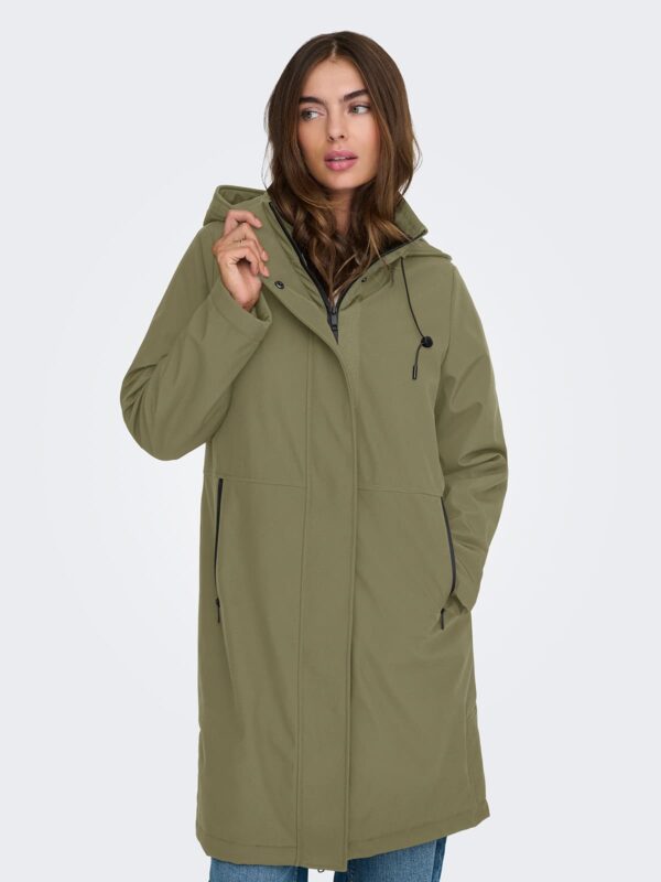 achtgrad. Dinklage ONLY ONLKARA Parka stone gray