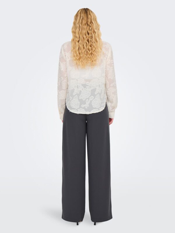 achtgrad. Dinklage JDY MAIA Bluse Hemd cloud dancer