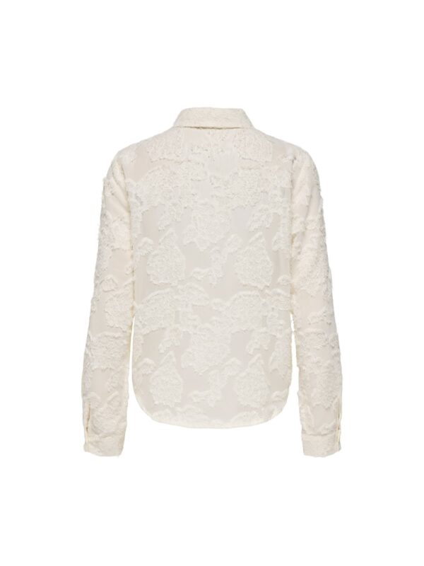 achtgrad. Dinklage JDY MAIA Bluse Hemd cloud dancer