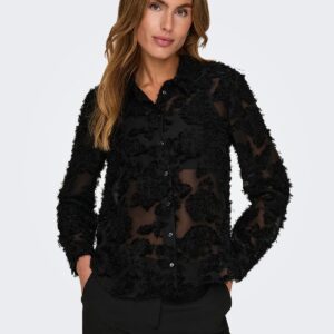 achtgrad. Dinklage JDY MAIA Bluse Hemd schwarz