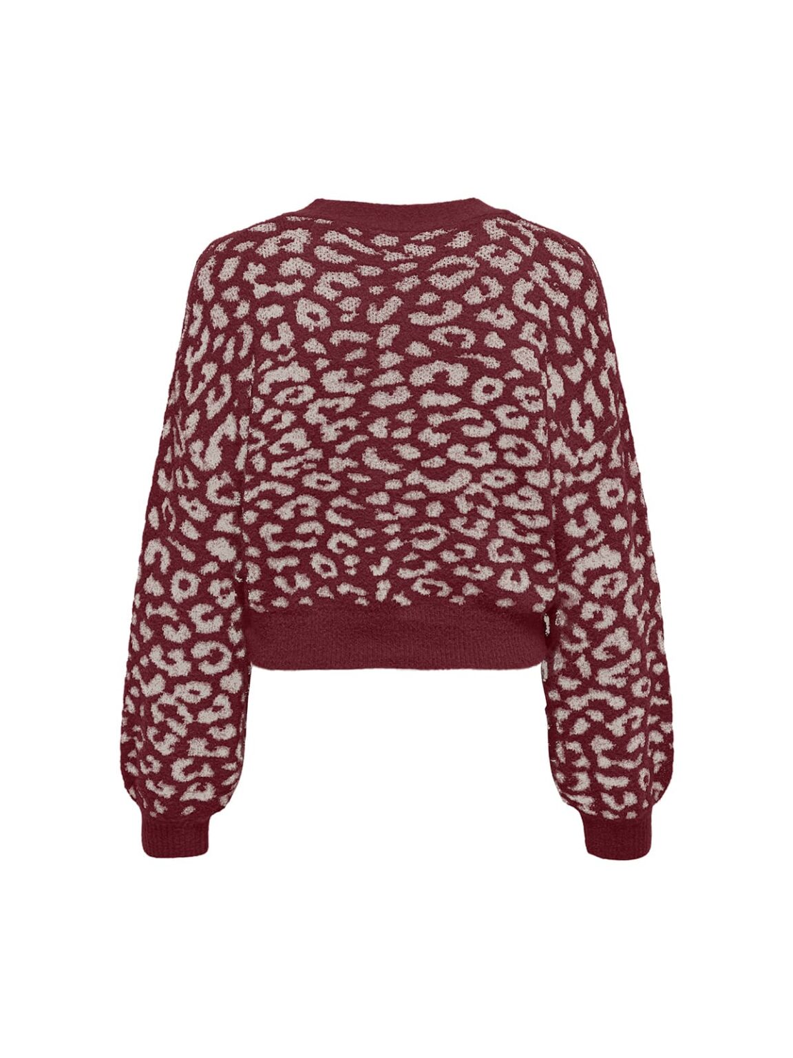 achtgrad. Dinklage JDY LORRAINE strickjacke Leo Cabernet