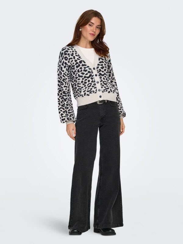 achtgrad. Dinklage JDY LORRAINE strickjacke Leo cement black