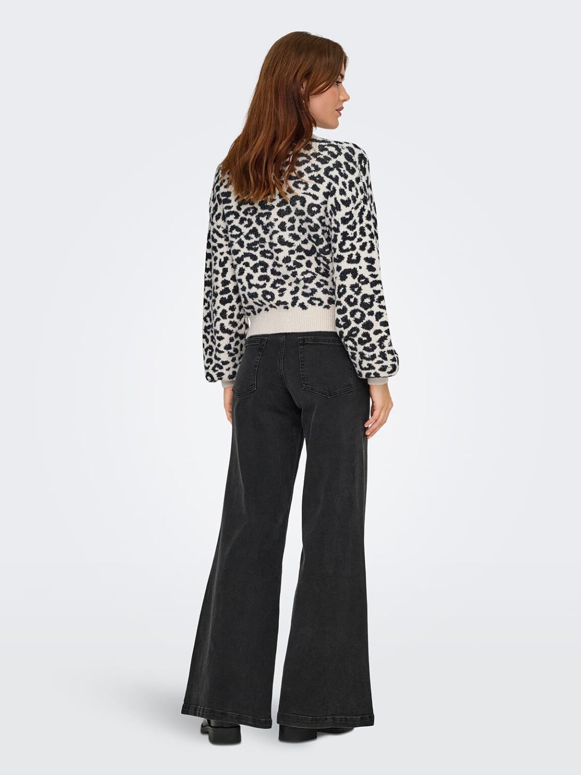 achtgrad. Dinklage JDY LORRAINE strickjacke Leo cement black