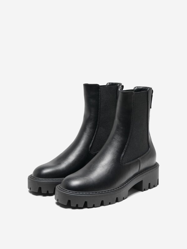 achtgrad. Dinklage ONLY SHOES PU-Boots Betty schwarz
