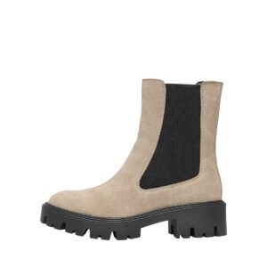 achtgrad. Dinklage ONLY SHOES Boots Betty Wildleder camel