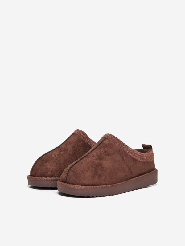 achtgrad. Dinklage ONLSTELLA shoes Teddy slipper tiramisu