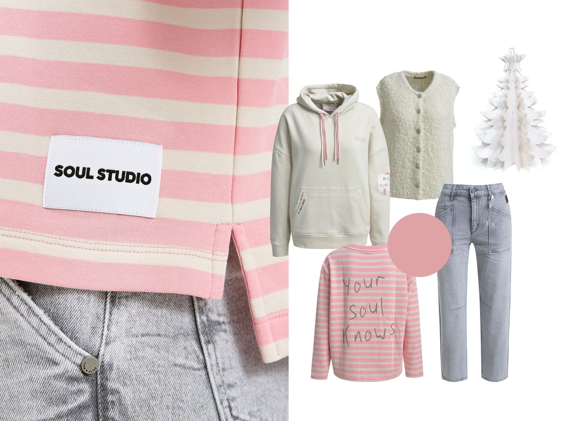 achtgrad. Dinklage Smith & Soul Soul Studio Bubblegum Pink Christmas November drop